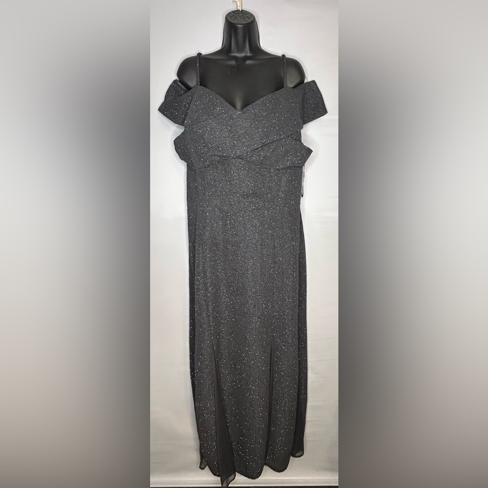 Nw Nigthway Elegant Black Evening Gown